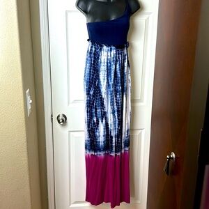 JACK BB DAKOTA Tie-Dye Maxi Dress - Size Small (runs closer to a medium)